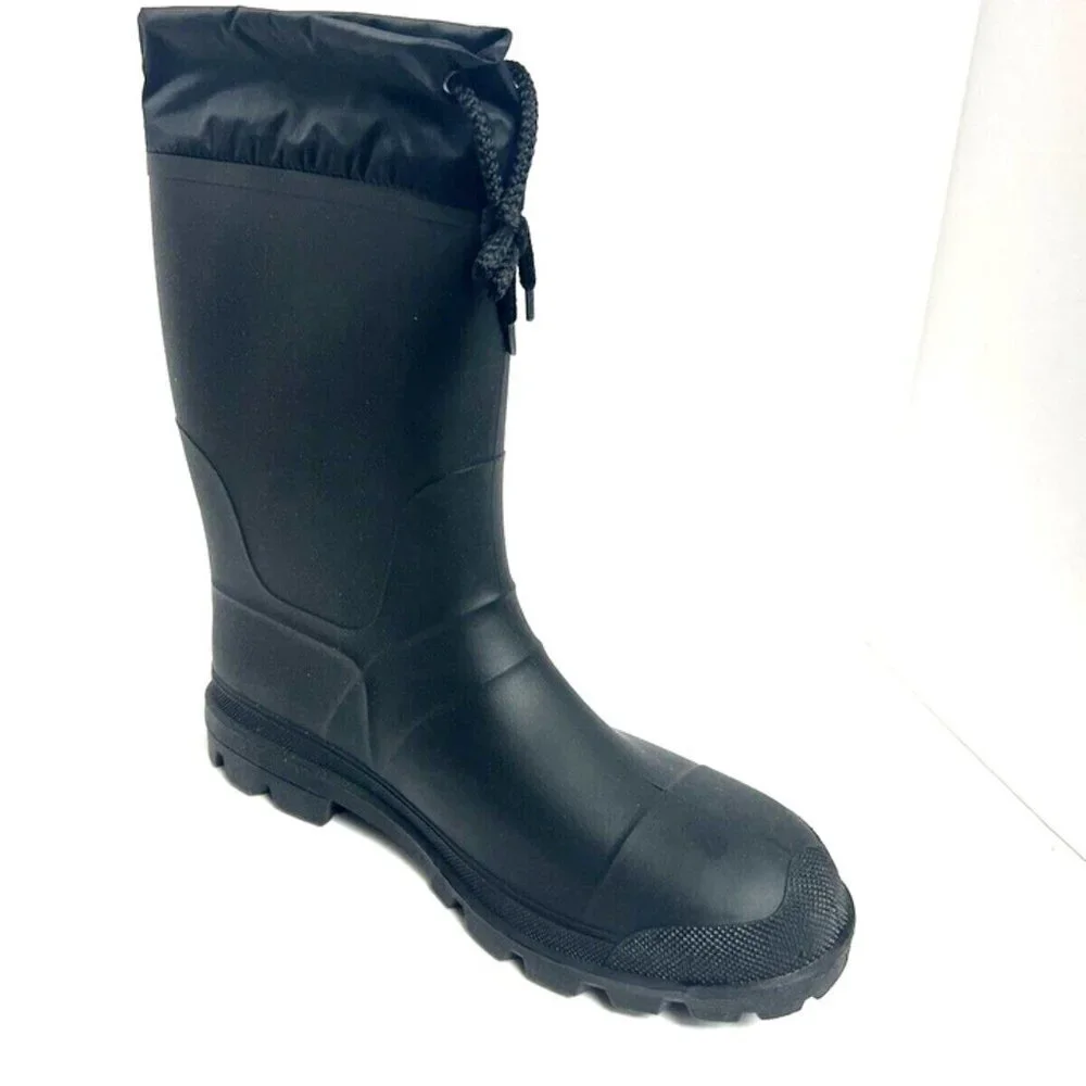 Kamik Mens Forest Rain Boot Black 14M